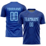 Jersey Light Uniform Sublimation Soccer Blue Royal Custom